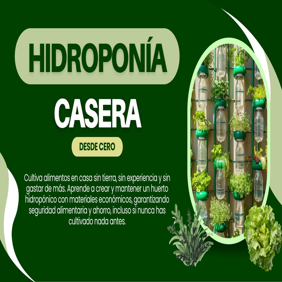 Hidroponía casera desde cero